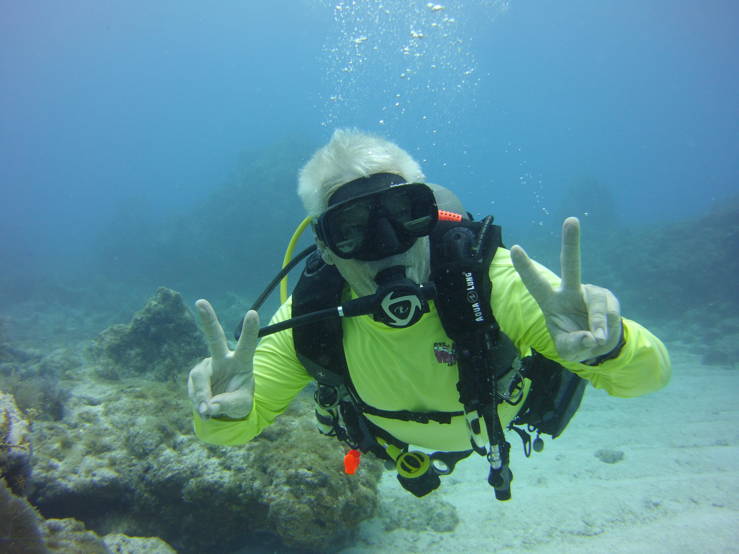 Captain Wolfman SCUBA Diving guide Molasses reef Key Largo